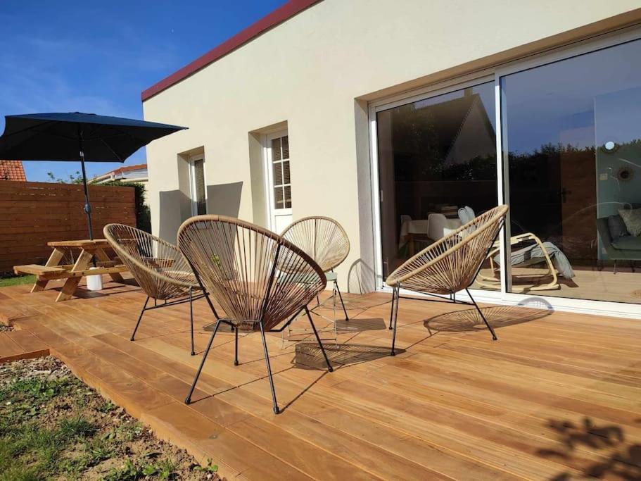 *Charmant Cosy Entre Terre Et Mer* Verton Exterior foto